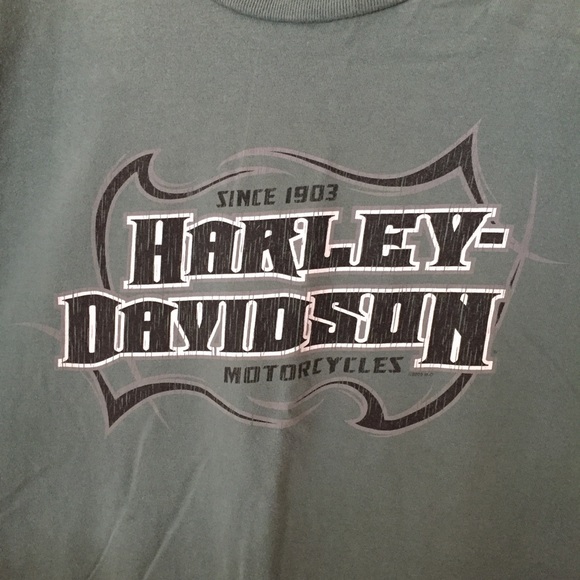 SOLD Vintage Harley Davison Tee - Picture 4 of 7